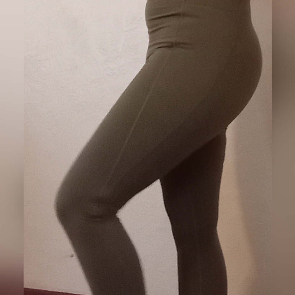 all in motion Olive Green, Brushed Sculpt, High-Rise Legging